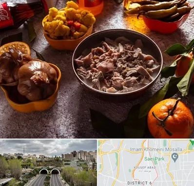 طباخی در یوسف آباد 