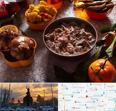 طباخی در میدان حر 