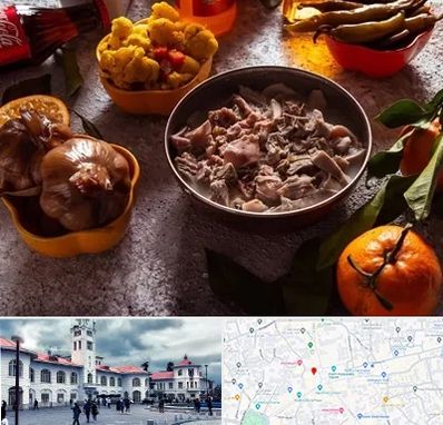 طباخی در میدان شهرداری رشت 