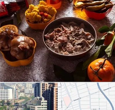 طباخی در خیابان بهشتی