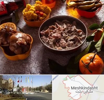 طباخی در مشکین دشت