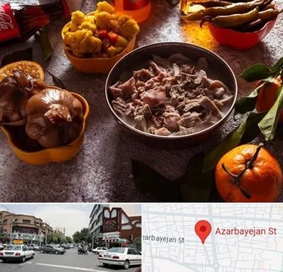 طباخی در خیابان آذربایجان