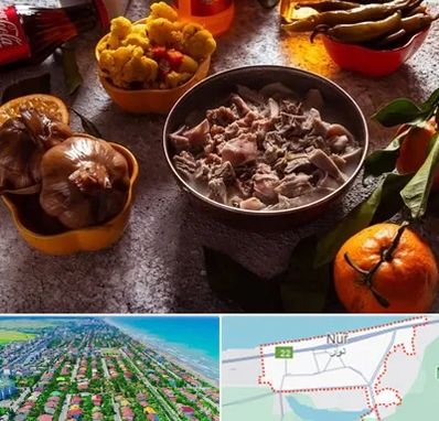 طباخی در نور