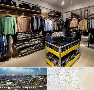 تولیدی لباس زنانه در منطقه 15 تهران 