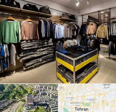 تولیدی لباس زنانه در شمال تهران 