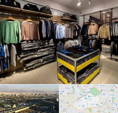 تولیدی لباس زنانه در منطقه 19 تهران 