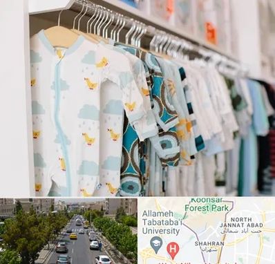 تولیدی لباس بچه گانه در شهران 