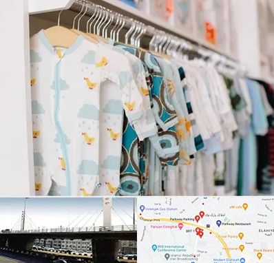 تولیدی لباس بچه گانه در پارک وی 