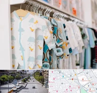 تولیدی لباس بچه گانه در خیابان زند شیراز