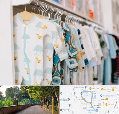 تولیدی لباس بچه گانه در فلکه گاز رشت 