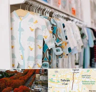 تولیدی لباس بچه گانه در ولیعصر 