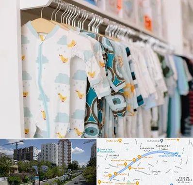 تولیدی لباس بچه گانه در اندرزگو 