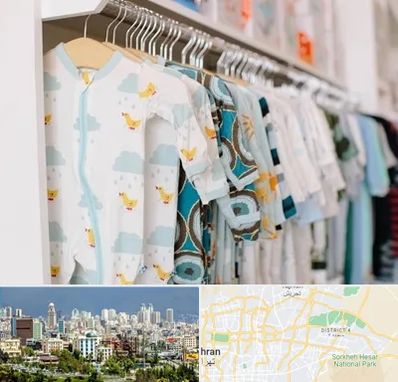 تولیدی لباس بچه گانه در شرق تهران 