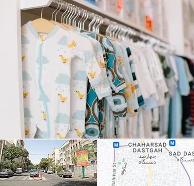 تولیدی لباس بچه گانه در چهارصد دستگاه 