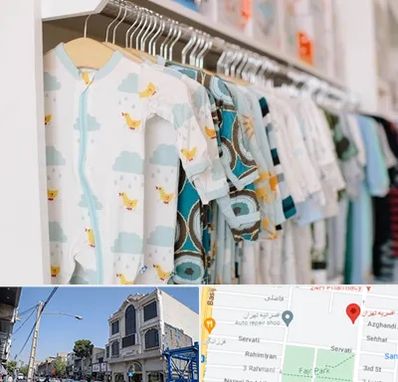 تولیدی لباس بچه گانه در افسریه 