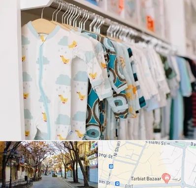 تولیدی لباس بچه گانه در تربیت تبریز