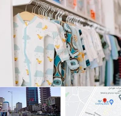 تولیدی لباس بچه گانه در چهارراه طالقانی کرج