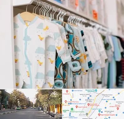 تولیدی لباس بچه گانه در شریعتی 