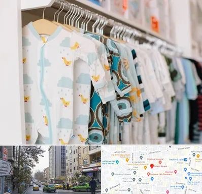 تولیدی لباس بچه گانه در فاطمی 