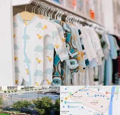 تولیدی لباس بچه گانه در گلستان اهواز 