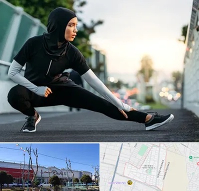 فروشگاه لباس ورزشی زنانه در فاز دو اندیشه