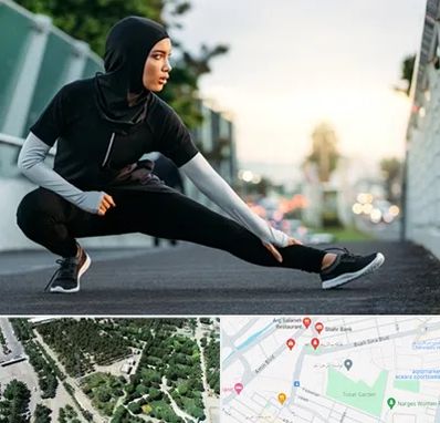 فروشگاه لباس ورزشی زنانه در سالاریه قم