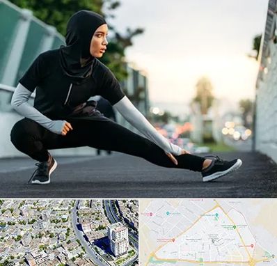 فروشگاه لباس ورزشی زنانه در قاسم آباد مشهد 