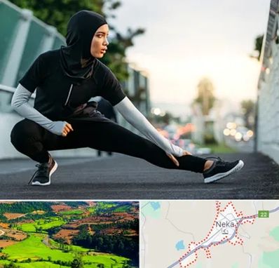 فروشگاه لباس ورزشی زنانه در نکا