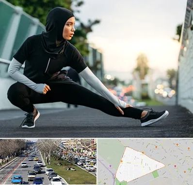 فروشگاه لباس ورزشی زنانه در احمدآباد مشهد 