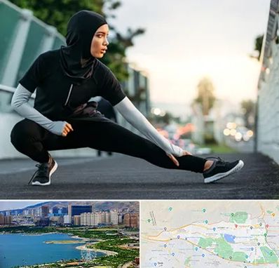 فروشگاه لباس ورزشی زنانه در منطقه 22 تهران 