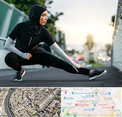 فروشگاه لباس ورزشی زنانه در شهرک غرب مشهد