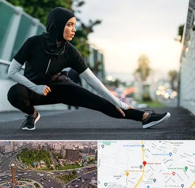 فروشگاه لباس ورزشی زنانه در سبلان 