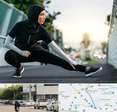 فروشگاه لباس ورزشی زنانه در قدوسی شرقی شیراز