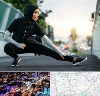 فروشگاه لباس ورزشی زنانه در منظریه رشت 