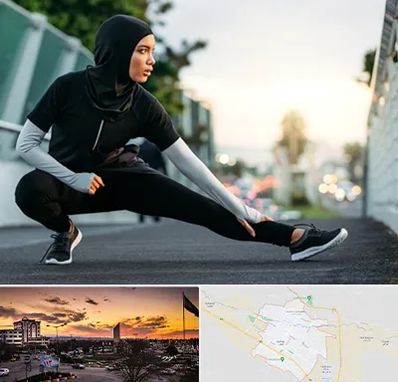 فروشگاه لباس ورزشی زنانه در قوچان