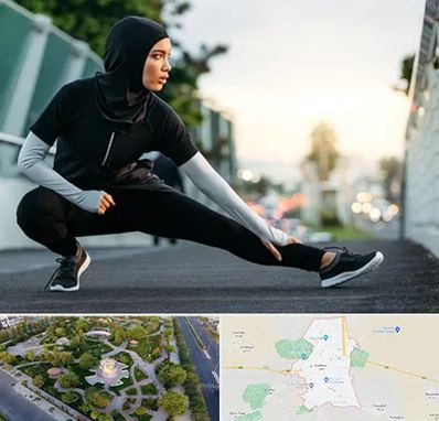 فروشگاه لباس ورزشی زنانه در کاشمر