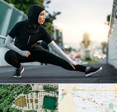 فروشگاه لباس ورزشی زنانه در وکیل آباد مشهد 