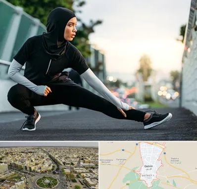 فروشگاه لباس ورزشی زنانه در قزوین