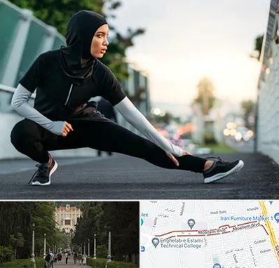 فروشگاه لباس ورزشی زنانه در بلوار معلم رشت 