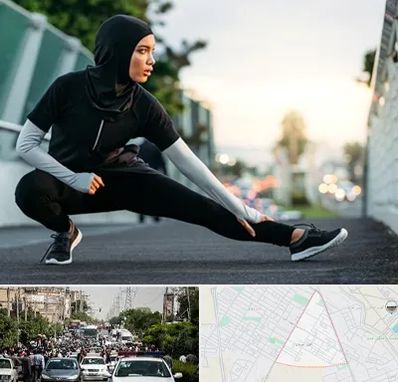 فروشگاه لباس ورزشی زنانه در سیدی مشهد