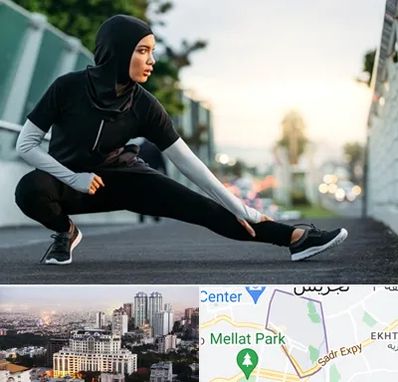 فروشگاه لباس ورزشی زنانه در الهیه 