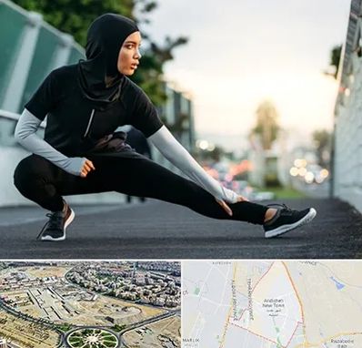 فروشگاه لباس ورزشی زنانه در اندیشه