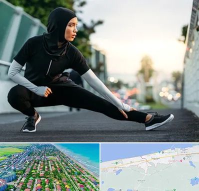 فروشگاه لباس ورزشی زنانه در فریدونکنار