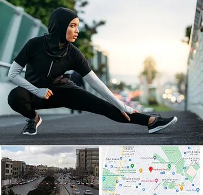 فروشگاه لباس ورزشی زنانه در بلوار فردوسی مشهد 