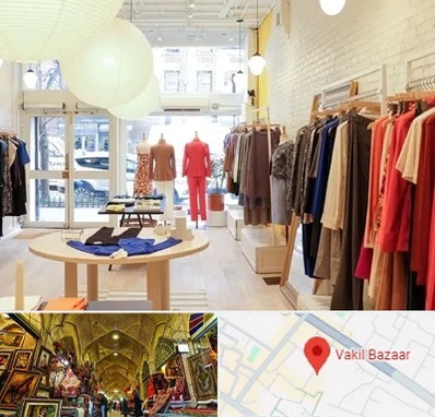 تولیدی لباس مجلسی زنانه در بازار وکیل شیراز