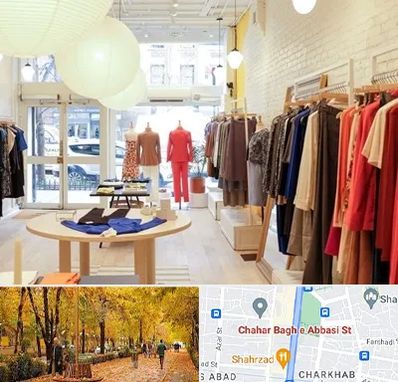 تولیدی لباس مجلسی زنانه در چهارباغ اصفهان