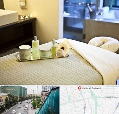 سالن ماساژ در بلوار فرحزادی