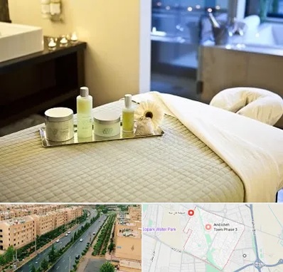سالن ماساژ در فاز سه اندیشه