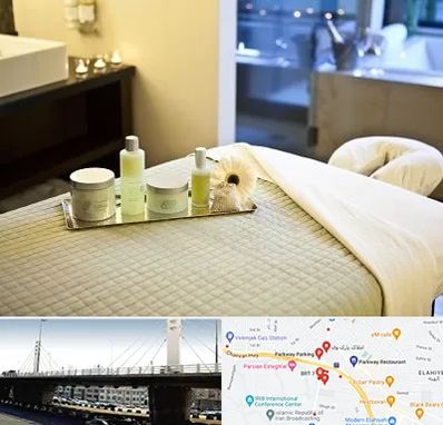 سالن ماساژ در پارک وی