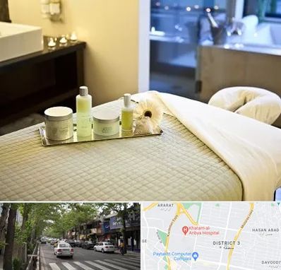 سالن ماساژ در ظفر